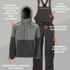 Grundens Grundéns Gambler Gore-Tex® Jacket Red Orange -Vis Kriebels Verkoop 10352 607 r 6