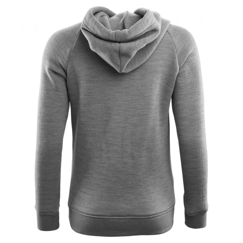 Aclima FleeceWool Hoodie 20/21 Woman Grey Melange 2 Aclima FleeceWool Hoodie 20/21 Woman Grey Melange - Afbeelding 2