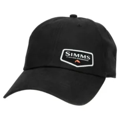 Simms Oil Cloth Cap Black