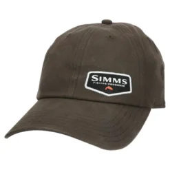 Simms Oil Cloth Cap Coffee
