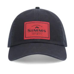 Simms Single Haul Cap Black Red
