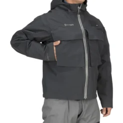 Simms Guide Classic Jacket Carbon -Vis Kriebels Verkoop 13155 003 40r 4