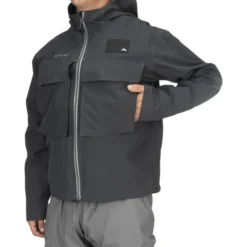 Simms Guide Classic Jacket Carbon -Vis Kriebels Verkoop 13155 003 40r 5