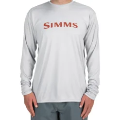 Simms Tech Tee Sterling -Vis Kriebels Verkoop 13483 041 20r 3