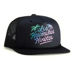 Howler Snapback Hats Los Hermanos Fade Black