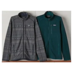 Patagonia M's Better Sweater Jkt Dark Borealis Green -Vis Kriebels Verkoop 25528 DBGR r 4