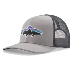 Patagonia Fitz Roy Trout Trucker Hat Salt Grey