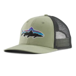 Patagonia Fitz Roy Trout Trucker Hat Salvia Green