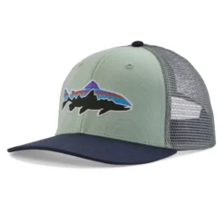 Patagonia Fitz Roy Trout Trucker Hat Tea Green