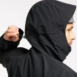 Haglöfs Roc GTX Jacket Men True Black -Vis Kriebels Verkoop 6046862C5020r 6