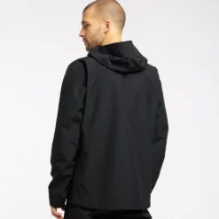 Haglöfs Roc GTX Jacket Men True Black -Vis Kriebels Verkoop 6046862C5020r 8