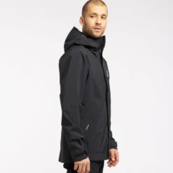 Haglöfs Tjärn Jacket Men True Black -Vis Kriebels Verkoop 6046922C5020r 4