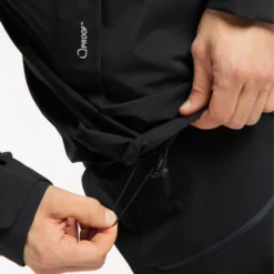 Haglöfs Tjärn Jacket Men True Black -Vis Kriebels Verkoop 6046922C5020r 6