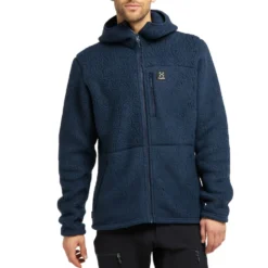 Haglöfs Pile Hood Men Tarn Blue -Vis Kriebels Verkoop 6054343N5020r 3