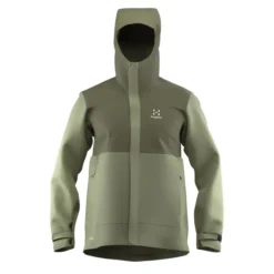 Haglöfs Koyal Proof Jacket Men Thyme Green/Olive Green -Vis Kriebels Verkoop 6060504WY020r 3