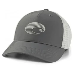 Costa Del Mar Costa XL Trucker Gradient Logo Performance Hat Gray