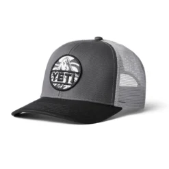 Yeti Mountain Badge Hat Black -Vis Kriebels Verkoop H008B 3