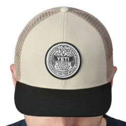 Yeti Trapping License Trucker Sharptail Taupe/Black -Vis Kriebels Verkoop H010T 4