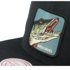Skillfish Grisjävel Patch Black Snapback -Vis Kriebels Verkoop OB3000731 6