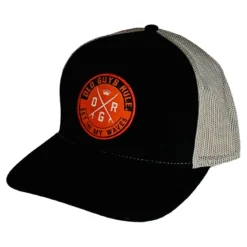 Old Guys Rule Wave Patch, Black/Grey