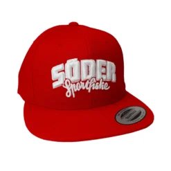 Söder Sportfiske Snapback Red - White Logo