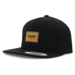 Troutland Trucker Snapback Patch Black